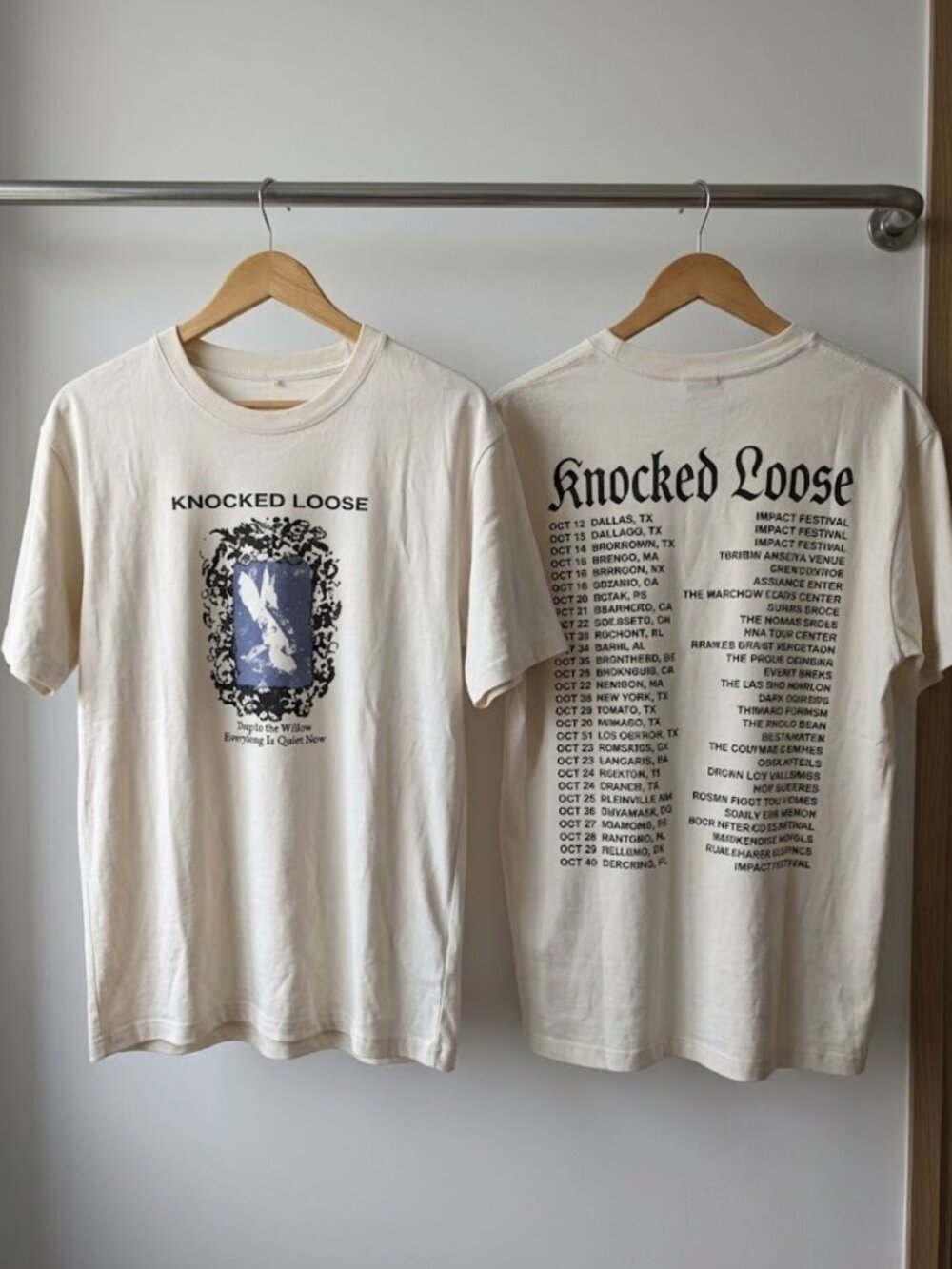 Knocked Loose Hive Mind North American Tour 2026 T-Shirt Reprint
